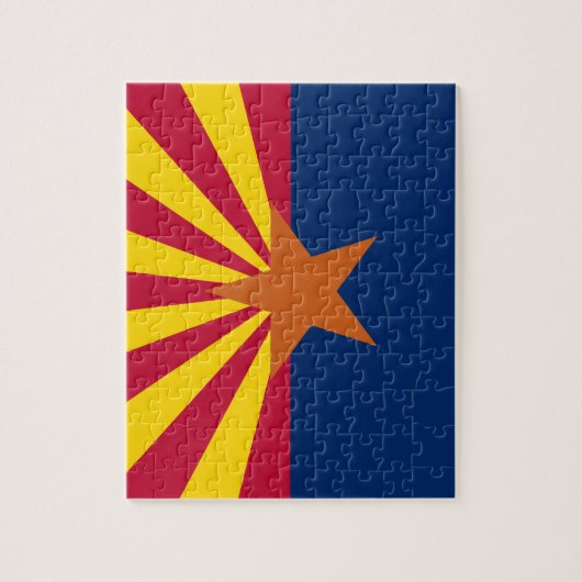 Vlag van de staat Arizona Legpuzzel (Verticaal)