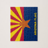 Vlag van de staat Arizona Legpuzzel (Verticaal)