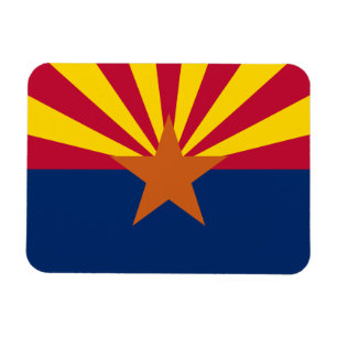 Vlag van de staat Arizona Magneet