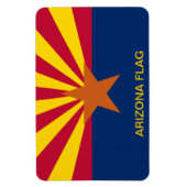 Vlag van de staat Arizona Magneet (Verticaal)