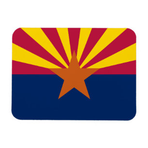 Vlag van de staat Arizona Magneet