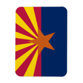 Vlag van de staat Arizona Magneet (Verticaal)