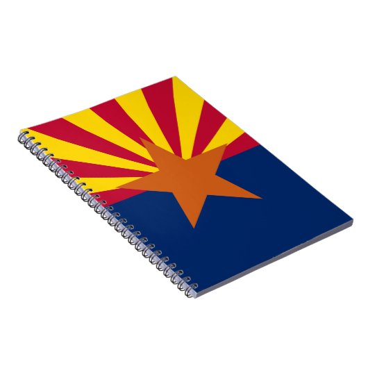 Vlag van de staat Arizona Notitieboek (Rechterzijde)