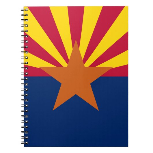 Vlag van de staat Arizona Notitieboek (Voorkant)