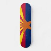 Vlag van de staat Arizona Persoonlijk Skateboard (Voorkant)