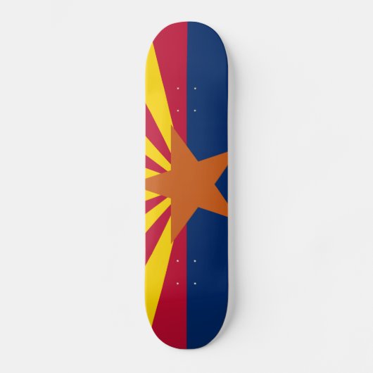 Vlag van de staat Arizona Persoonlijk Skateboard (Voorkant)