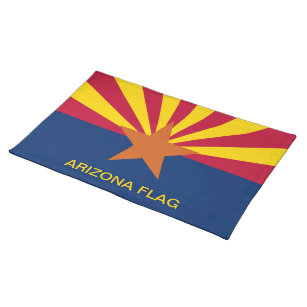 Vlag van de staat Arizona Placemat