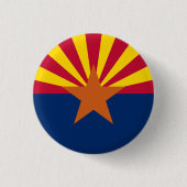 Vlag van de staat Arizona Ronde Button 3,2 Cm (Voorkant)