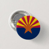 Vlag van de staat Arizona Ronde Button 3,2 Cm (Voorkant /achterkant)