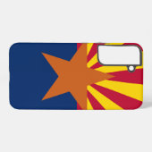 Vlag van de staat Arizona Samsung Galaxy Hoesje (Achterkant horizontaal)