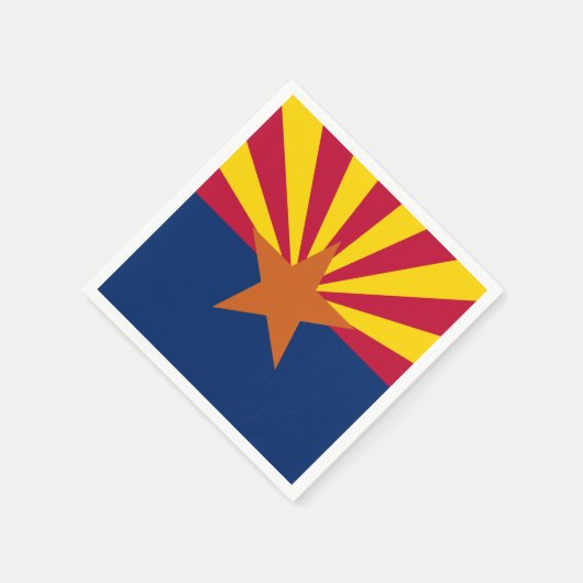 Vlag van de staat Arizona Servet (Hoek)