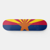 Vlag van de staat Arizona Skateboard (Horizontaal)