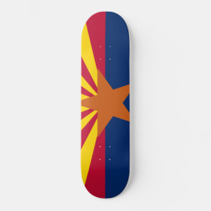 Vlag van de staat Arizona Skateboard