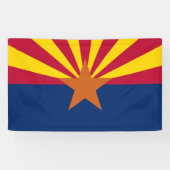 Vlag van de staat Arizona Spandoek (Horizontaal)