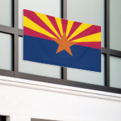 Vlag van de staat Arizona Spandoek (Buitenkant Gebouw)