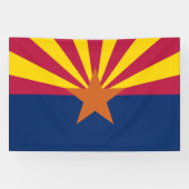 Vlag van de staat Arizona Spandoek (Horizontaal)