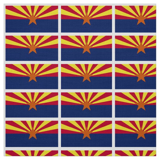 Vlag van de staat Arizona Stof (Swatch)