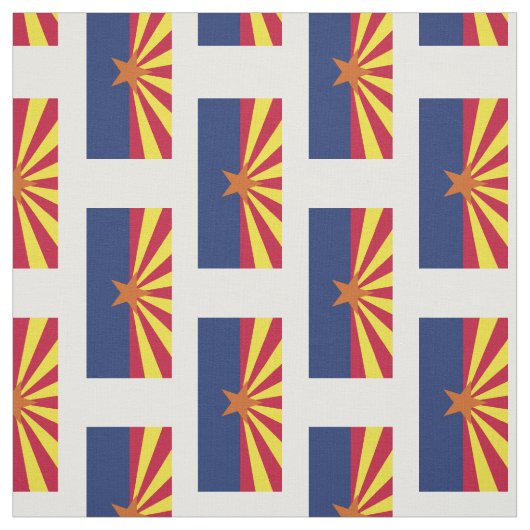 Vlag van de staat Arizona Stof (Swatch)