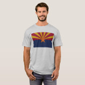 Vlag van de staat Arizona T-shirt (Voorkant volledig)