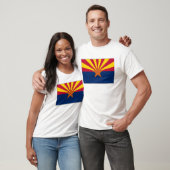 Vlag van de staat Arizona T-shirt (Unisex)