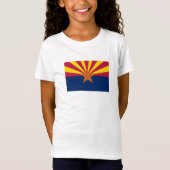 Vlag van de staat Arizona T-shirt (Voorkant)