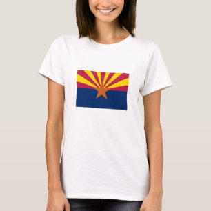 Vlag van de staat Arizona T-shirt