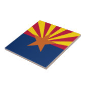 Vlag van de staat Arizona Tegeltje (Zijkant)