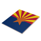Vlag van de staat Arizona Tegeltje (Zijkant)
