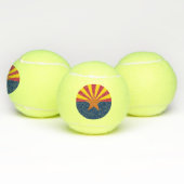 Vlag van de staat Arizona Tennisballen (Multi)