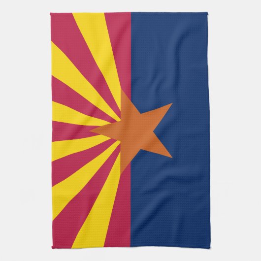 Vlag van de staat Arizona Theedoek (Verticaal)