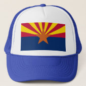 Vlag van de staat Arizona Trucker Pet (Voorkant)
