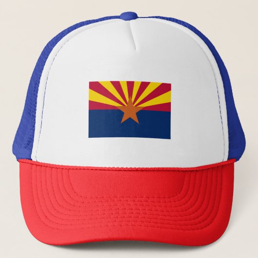 Vlag van de staat Arizona Trucker Pet (Voorkant)