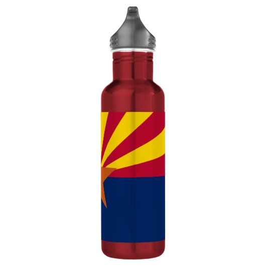 Vlag van de staat Arizona Waterfles (Rechts)