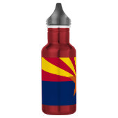 Vlag van de staat Arizona Waterfles (Links)