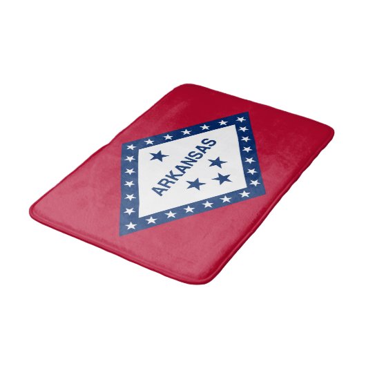 Vlag van de staat Arkansas Badmat (Gekanteld)