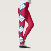 Vlag van de staat Arkansas Leggings (Rechts)