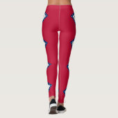 Vlag van de staat Arkansas Leggings (Achterkant)