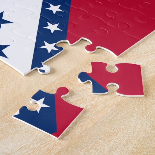 Vlag van de staat Arkansas Legpuzzel (Zijkant)