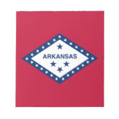Vlag van de staat Arkansas Notitieblok (Voorkant)