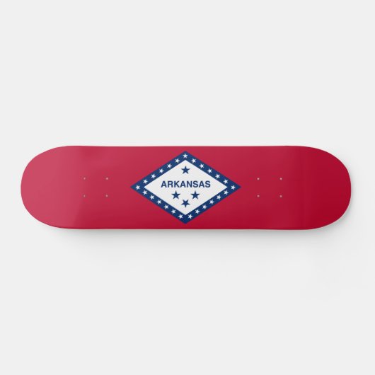 Vlag van de staat Arkansas Persoonlijk Skateboard (Horizontaal)