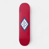 Vlag van de staat Arkansas Persoonlijk Skateboard (Voorkant)