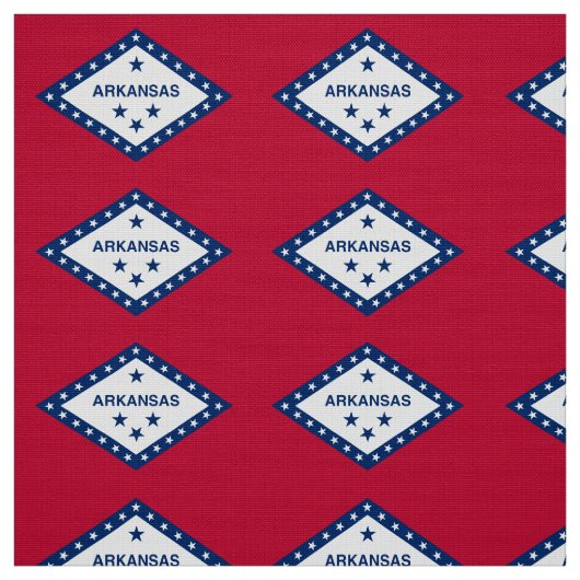 Vlag van de staat Arkansas Stof (Swatch)