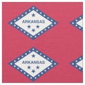 Vlag van de staat Arkansas Stof (Close Up)