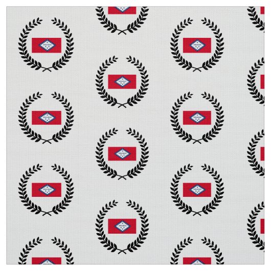 Vlag van de staat Arkansas Stof (Swatch)