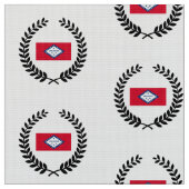 Vlag van de staat Arkansas Stof (Close Up)