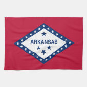 Vlag van de staat Arkansas Theedoek (Horizontaal)
