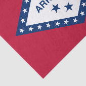 Vlag van de staat Arkansas Tissuepapier (Detail)