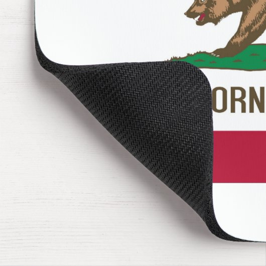 Vlag van de staat Californië-Beer Muismat (Hoek)