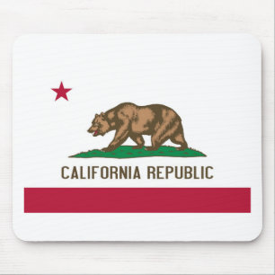 Vlag van de staat Californië-Beer Muismat