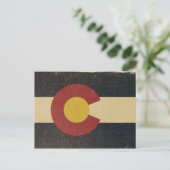 vlag van de staat Colorado Briefkaart (Staand voorkant)